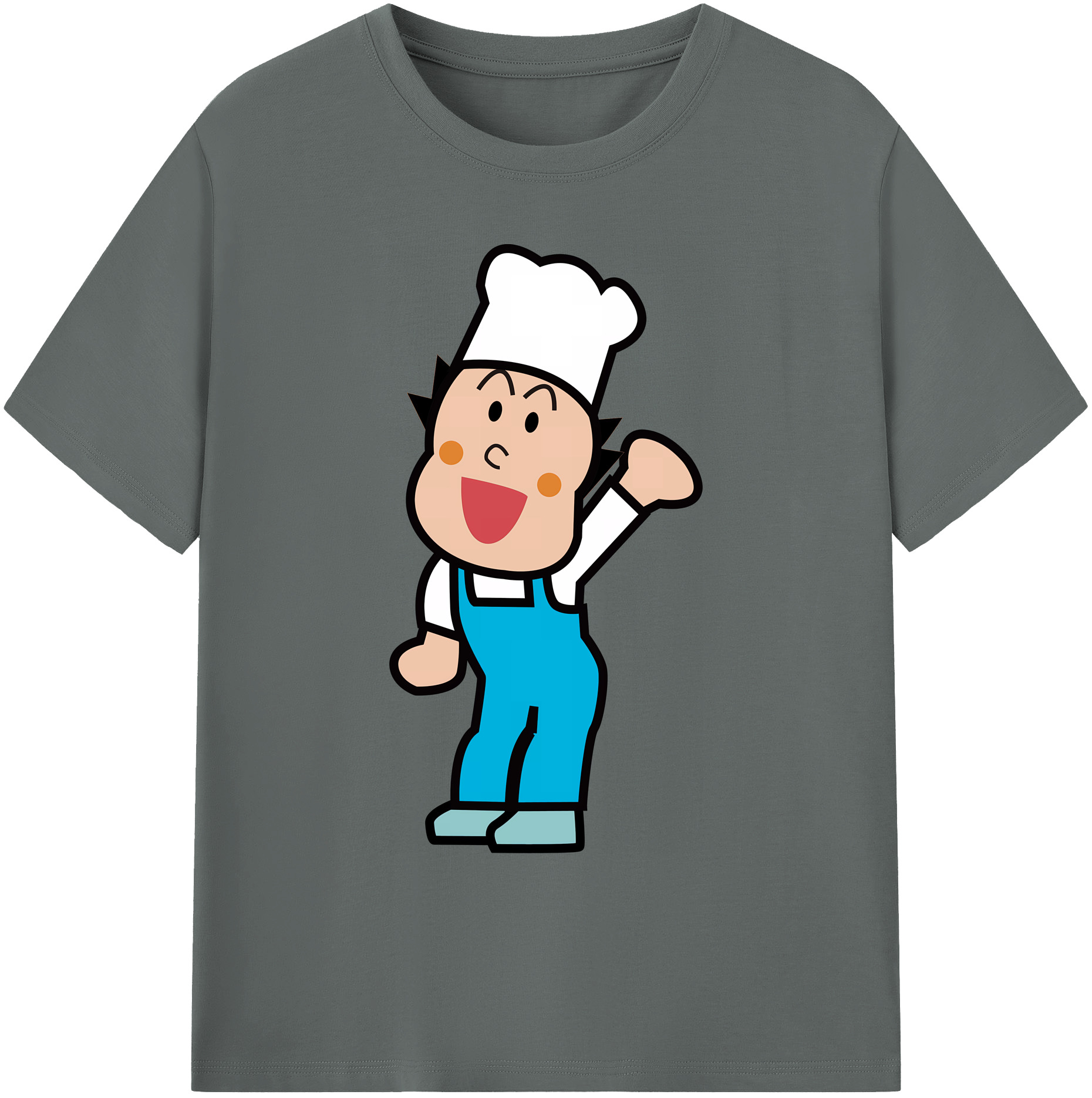 （画像用） アンパンマン Anpanman 綿100％ メンズ半袖Tシャツ｜肌触りやわらか＆通気性